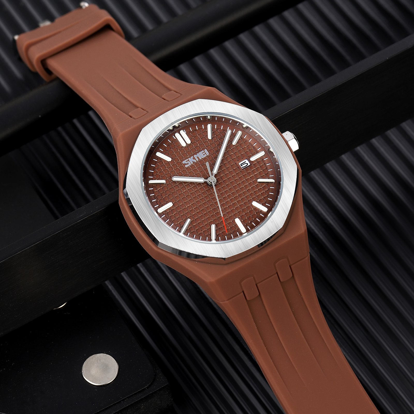Годинник Skmei 9299BN Brown SALE, фото №4