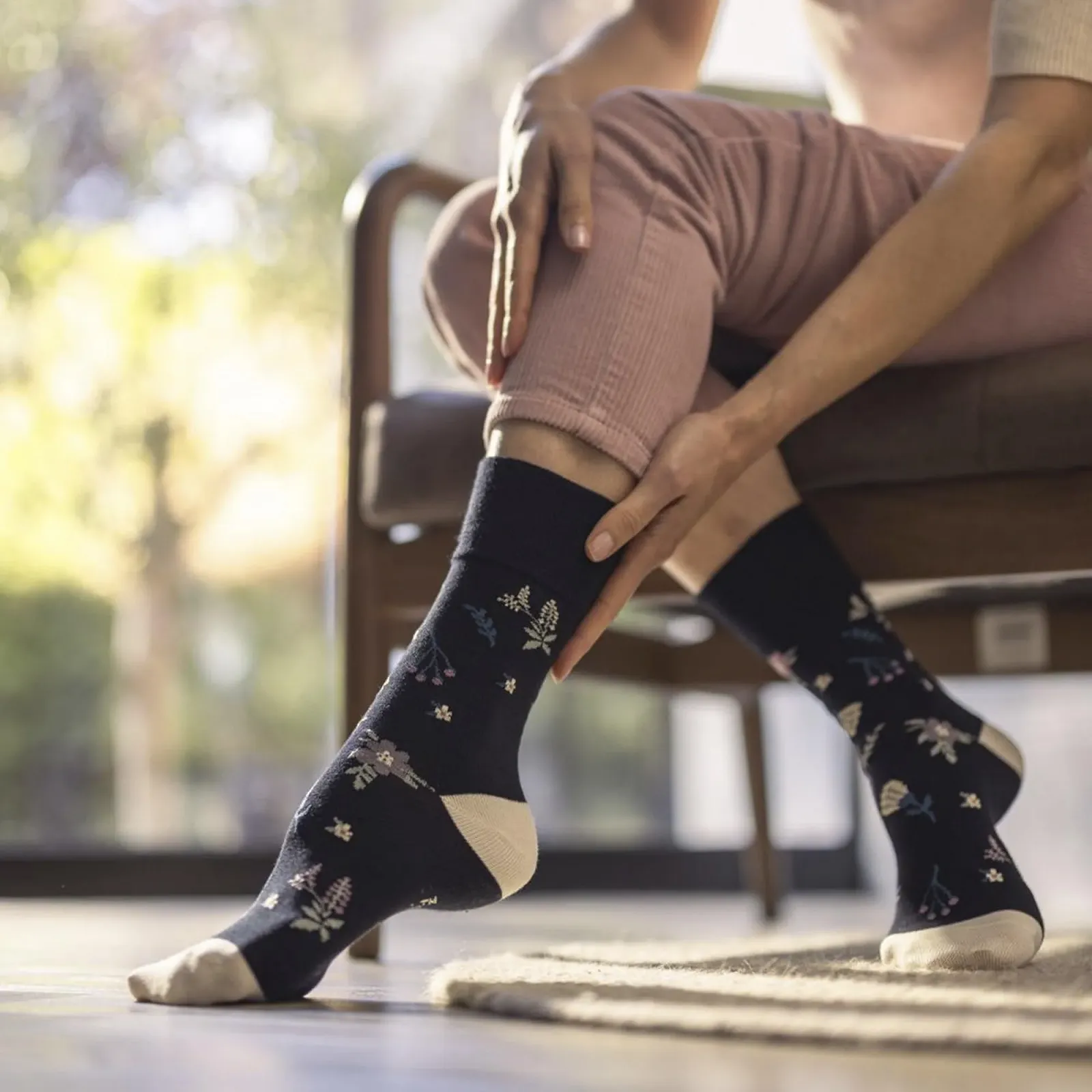 Шкарпетки Жіночі SOCK SHOP GENTLE GRIP Бавовняні, фото №4