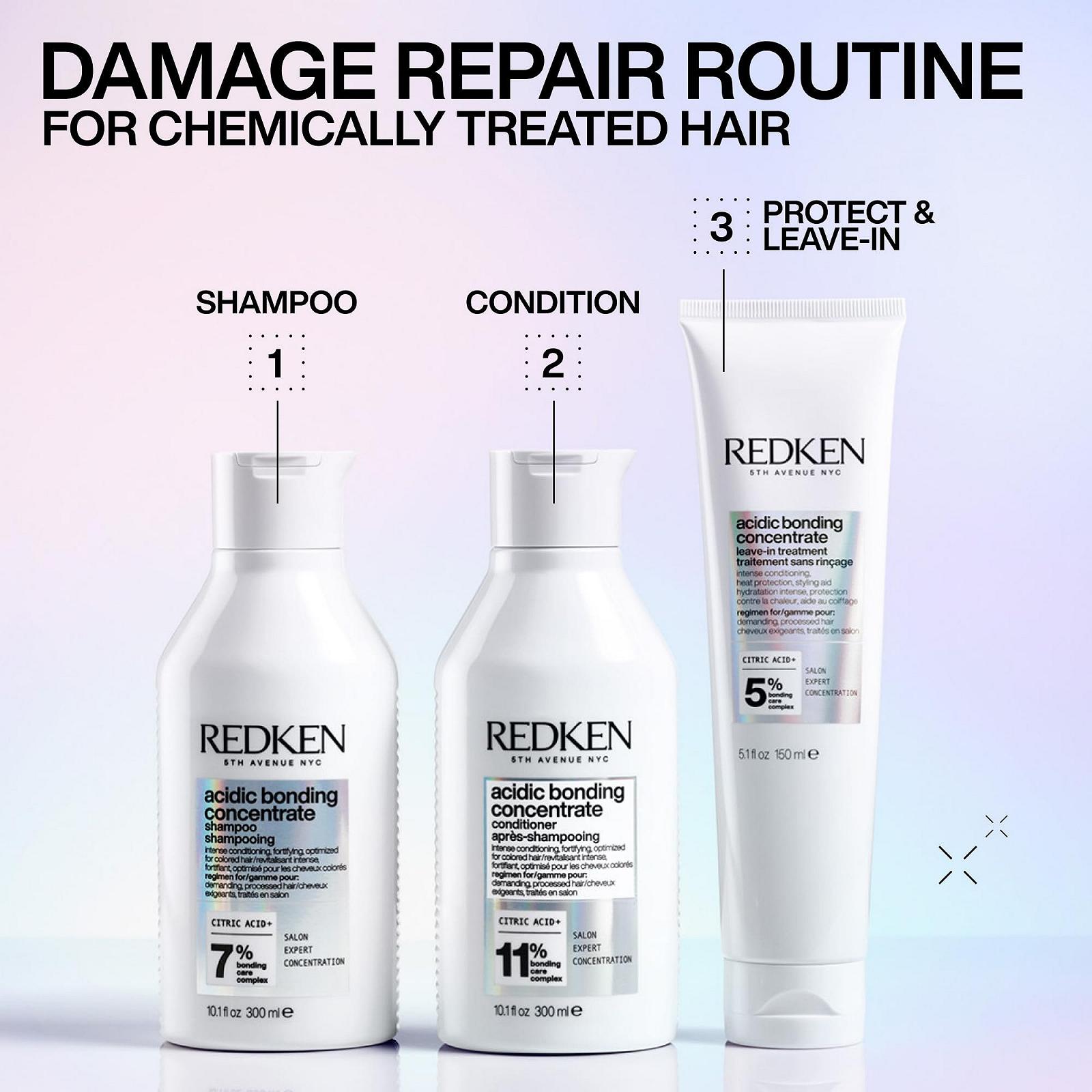 Шампунь Redken Acidic Bonding Concentrate для ухода за волосами с интенсивной защитой от потери цвета, фото №6