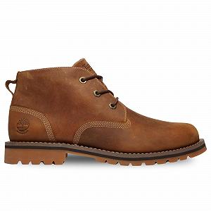Ботинки Timberland Larchmont Mid Lace Up мужские коричневые synthetic.ua - Фото 1