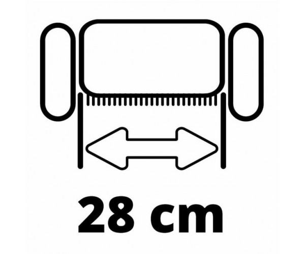 Einhell Cкарифікатор акумуляторний GC-SC 18/28 Li-Solo 18 В 28 см ножи 12 шт 6.65 кг без АКБ та ЗП, фото №5 Einhell Cкарифікатор акумуляторний GC-SC 18/28 Li-Solo 18 В 28 см ножи 12 шт 6.65 кг без АКБ та ЗП, фото №5