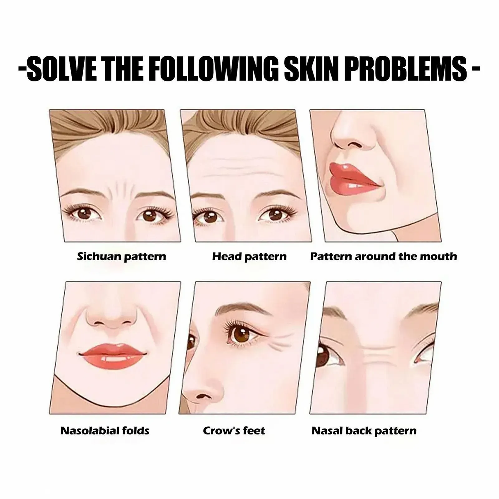 Патч для чола Facynde, багаторазові накладки для розгладження зморшок, фото №5