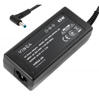 Блок живлення Vinga для ноутбука HP 65W 18.5V 3.5А роз'єм 4.5-3.0 VPA-1835-HP4530-101, фото №3