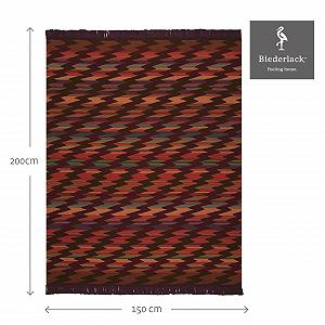 Плед Bocasa Biederlack Visiona Cotton Plus 150x200 см Marokko, King synthetic.ua - Фото 1