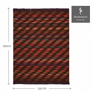 Плед Bocasa Biederlack Visiona Cotton Plus 150x200 см Marokko, King synthetic.ua - Фото 1