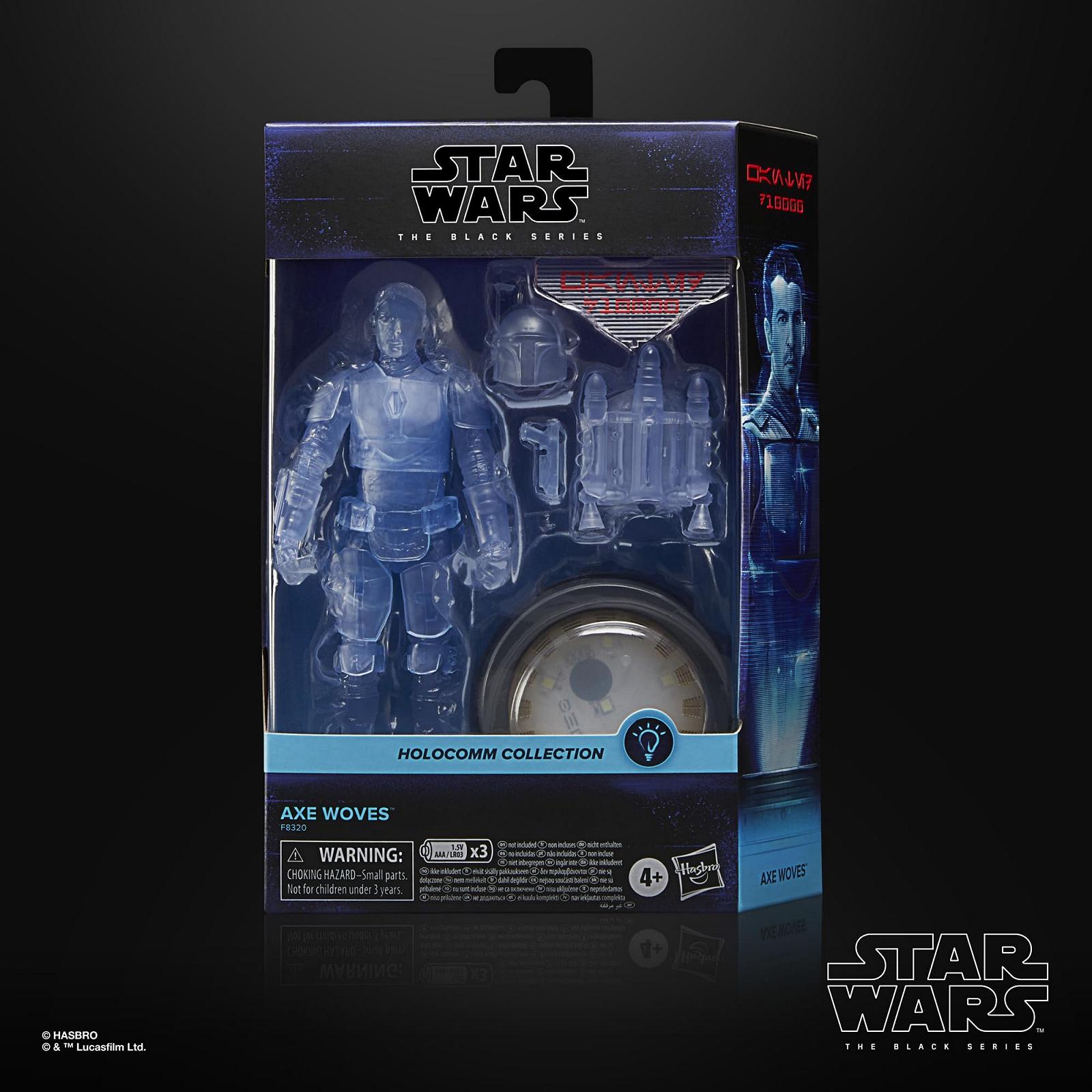 Екшн-фігурка Star Wars The Black Series Holocomm Collection Axe Woves, 15 см, фото №5