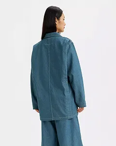 Чоловіче коротке пальто Levis - Df Short Coat Lmc Df Spring Blue Indigo - XS ціна на synthetic.ua - Фото 1 Чоловіче коротке пальто Levis - Df Short Coat Lmc Df Spring Blue Indigo - XS synthetic.ua - Фото 1