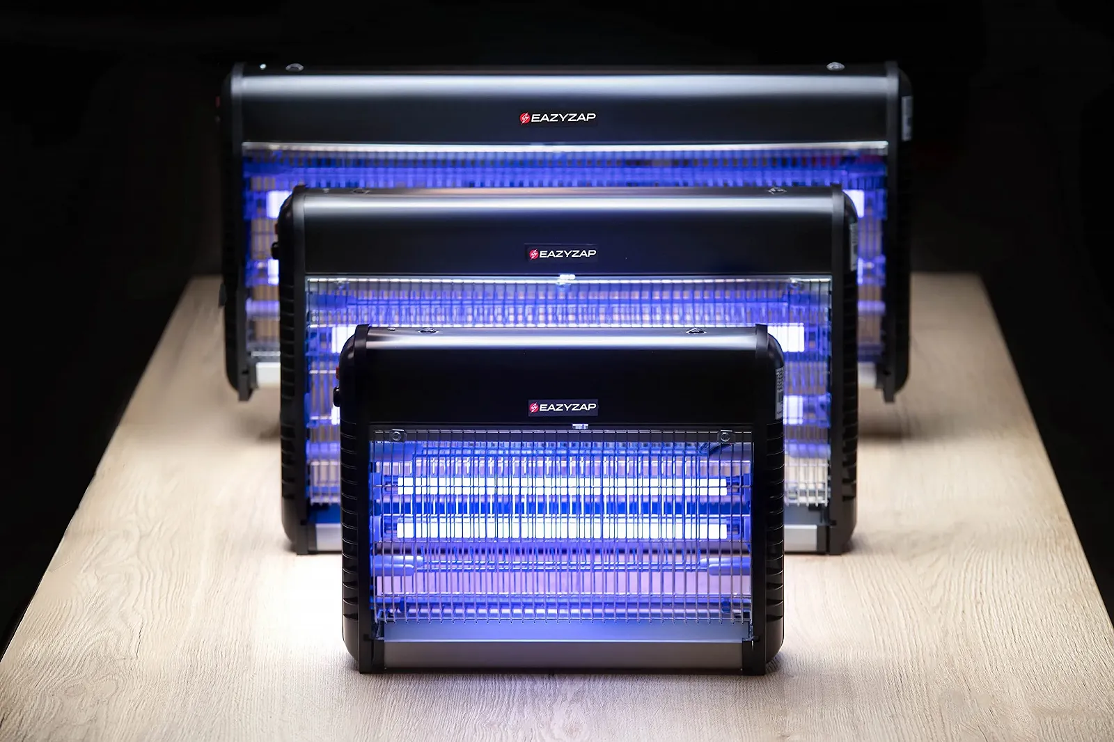Уничтожитель насекомых EazyZap LED FD496, площадь покрытия 50 м², лампы 2 x 4,5 Вт, сменная лампа AJ636, фото №10