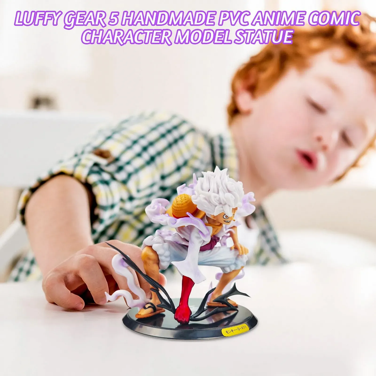 Фигурка BGTLJKD One Piece Luffy Gear 5 17 см, фото №5