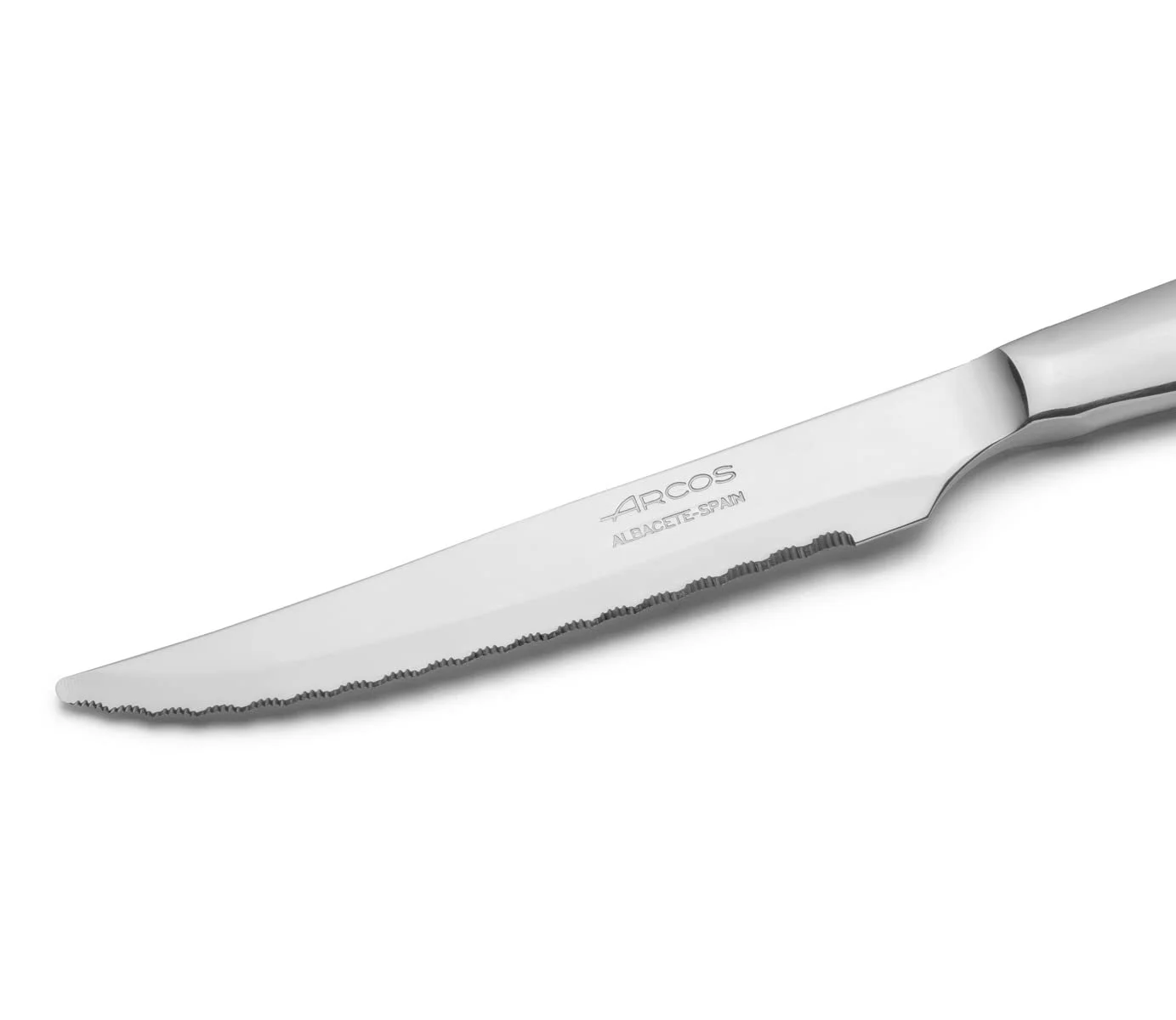 Нож столовый Arcos Monoblock 110 мм Серебристый, фото №3 Нож столовый Arcos Monoblock 110 мм Серебристый, фото №3