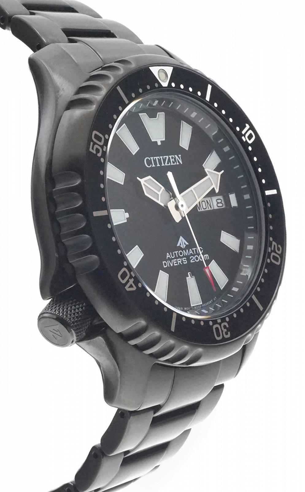 Автоматичний годинник Citizen NY0135-80E, чорний, браслет, фото №3