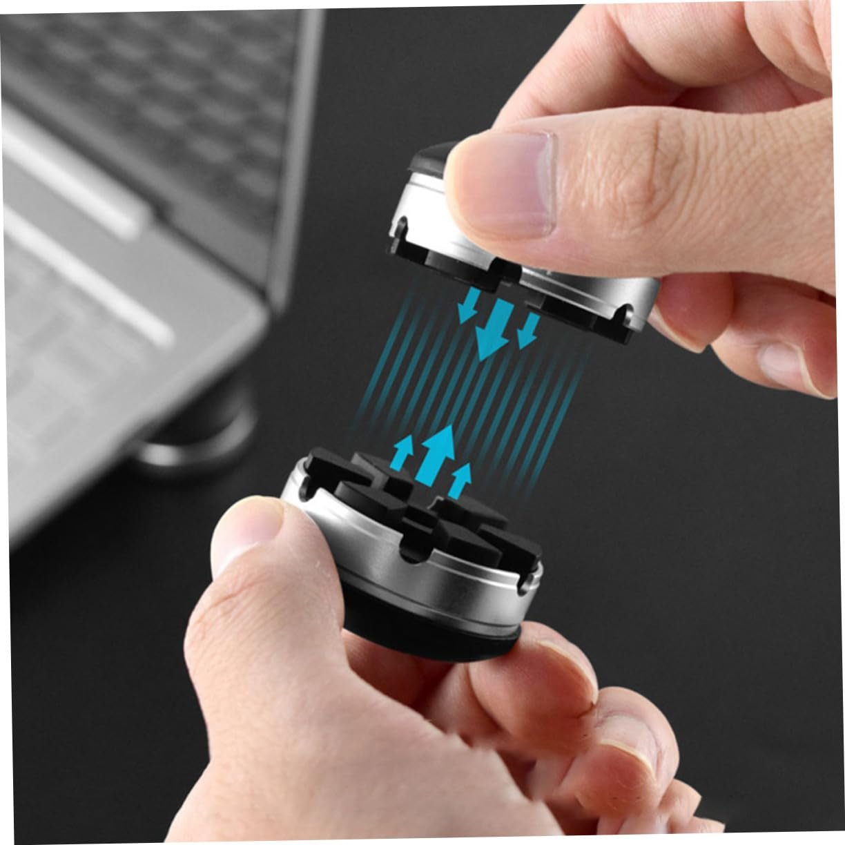 Подставка для ноутбука, регулируемая по высоте, 2 шт., фото №4 Подставка для ноутбука, регулируемая по высоте, 2 шт., фото №4