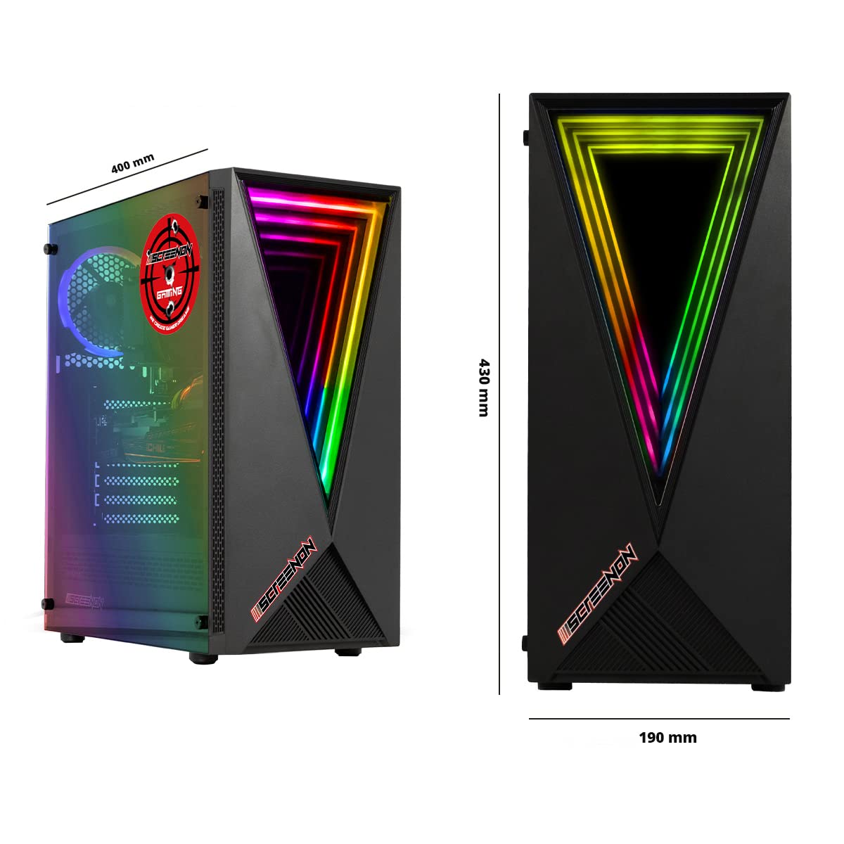 ПК ScreenOn Game Ryzen 5 5700G Geforce RTX 3050 16GB 512GB m.2, фото №2