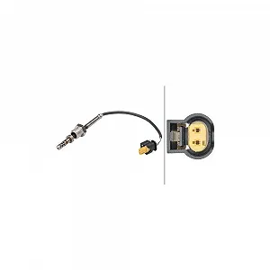 Датчик температури відпрацьованих газів HELLA 6PT 358 181-511 для MERCEDES-BENZ HITACHI - Фото 1