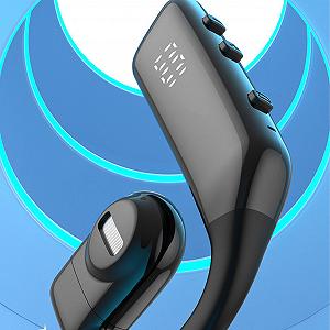 Беспроводные наушники Elprico Bone Conduction V5.3 Шумоподавляющие Открытого типа LED индикатор мощности Поворот на 180° цена на synthetic.ua - Фото 1 Беспроводные наушники Elprico Bone Conduction V5.3 Шумоподавляющие Открытого типа LED индикатор мощности Поворот на 180° synthetic.ua - Фото 1