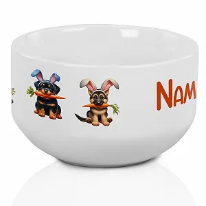 Тарелка для завтрака GRAZDesign Happy Easter из керамики - Фото 1