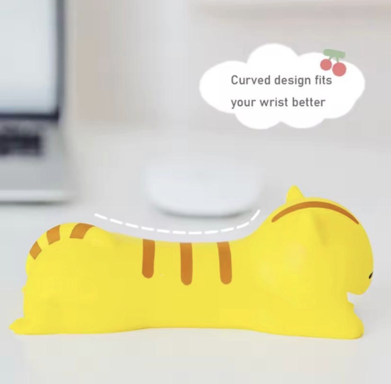 Подушка під зап’ястя для миші Dog Жовтий, фото №3 Подушка під зап’ястя для миші Dog Жовтий, фото №3
