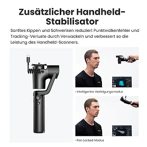 Ручний стабілізатор Revopoint S1 для 3D-сканерів Revopoint POP 3 Plus Black ціна на synthetic.ua - Фото 1 Ручний стабілізатор Revopoint S1 для 3D-сканерів Revopoint POP 3 Plus Black synthetic.ua - Фото 1