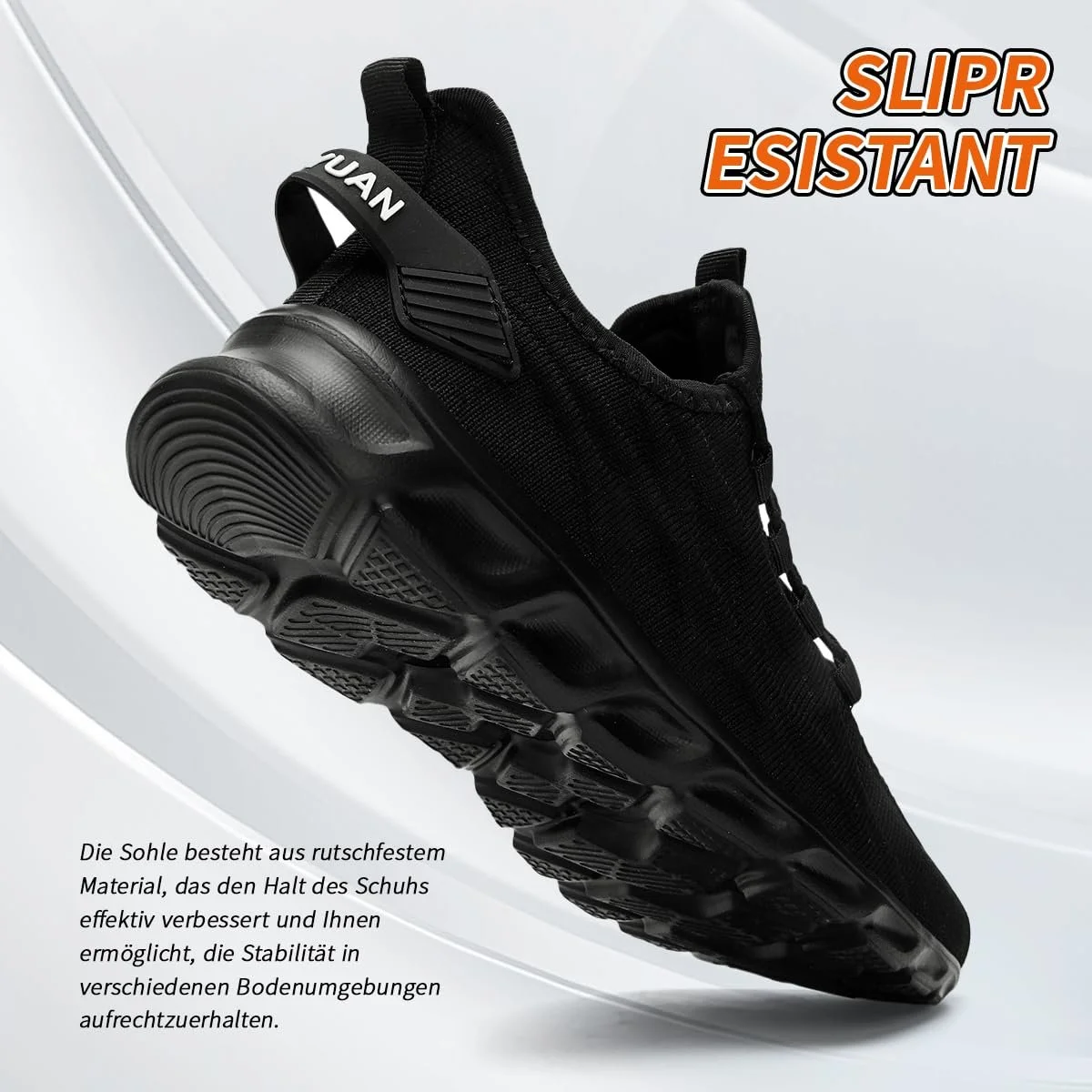 Чоловічі кросівки VGPSFN спортивні для бігу, тенісу, ходьби, легкі дихаючі для відпочинку, тренувань у спортзалі, фото №4