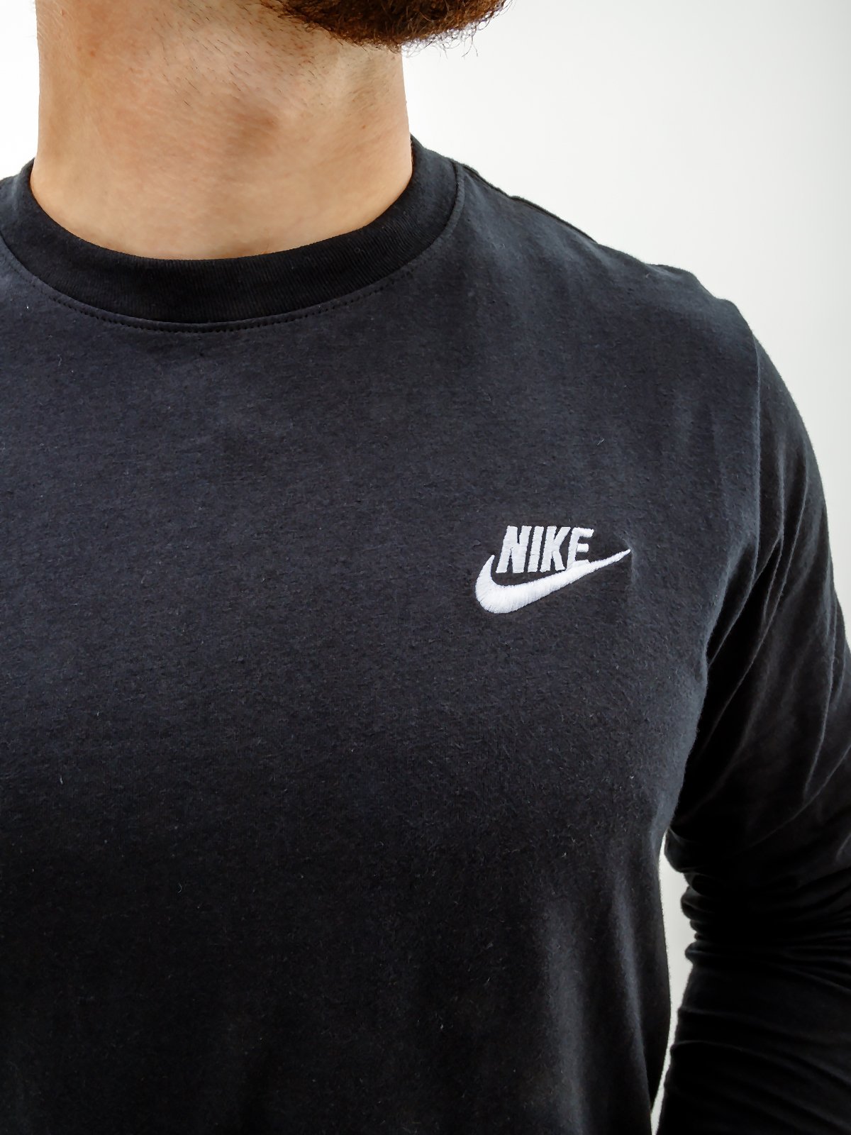 Футболка Nike NSW CLUB TEE - LS 2XL, фото №4