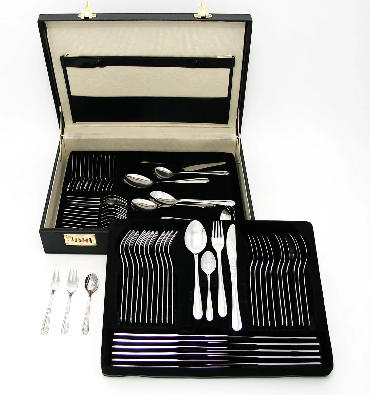 Набір столових приборів у футлярі GRÄWE® Salzburg 68 предметів на 12 персон, фото №1