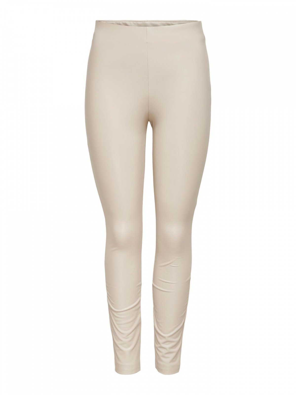 Леггинсы ONLY ONLHANNA FAUX LEATHER HW LEGGING CC OTW 15244250 Бежевый M, фото №1