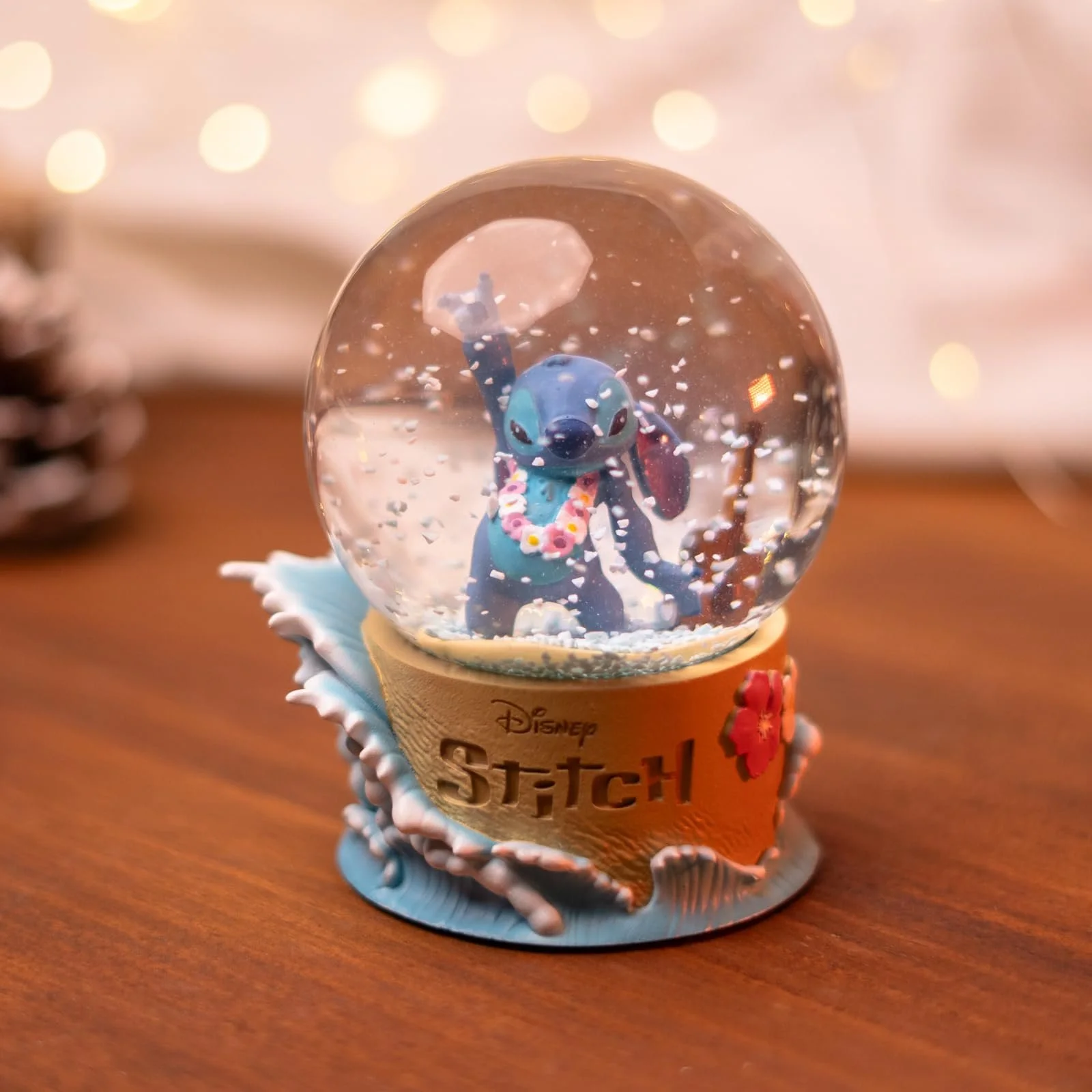 Снігова куля Disney Stitch Різдвяний декоративний предмет 9 x 10 x 8 см, фото №5