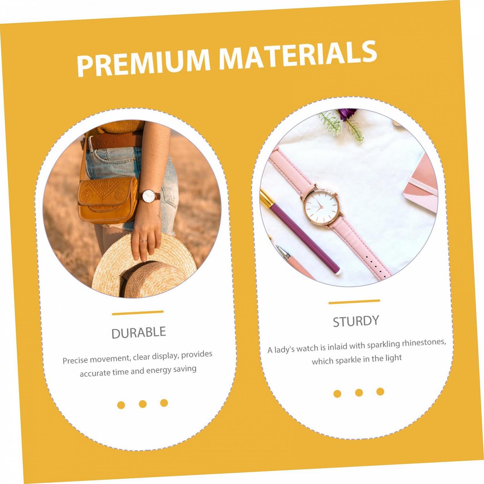 Жіночий годинник LIFKOME 1 Set з ремінцем, інкрустований стразами, фото №8 Жіночий годинник LIFKOME 1 Set з ремінцем, інкрустований стразами, фото №8