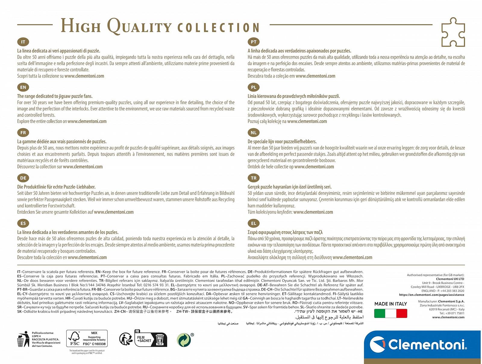 Пазл Clementoni Disney Classic 39830 1000 деталей 70 x 50 см, фото №3