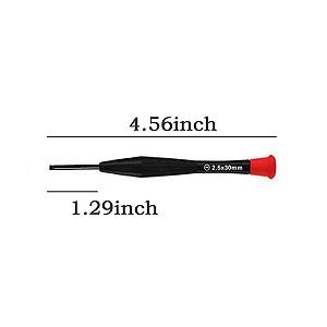 Викрутки WUBAYI Small Screwdriver Set 14 шт. з пінцетами магнітизатором та сумкою для зберігання synthetic.ua - Фото 1