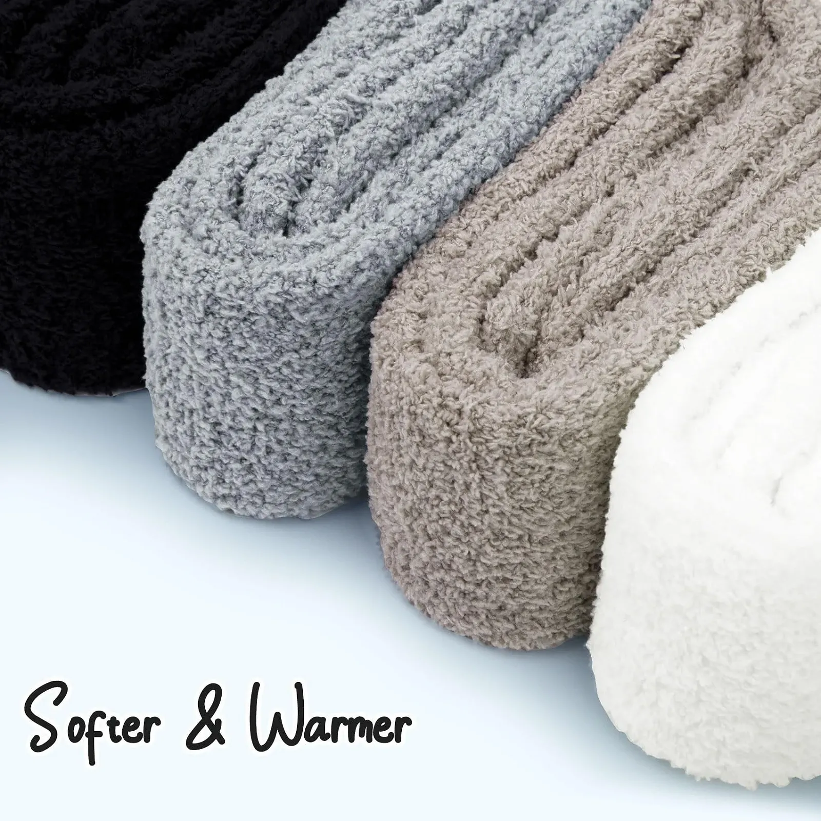 Пухнасті шкарпетки для жінок Теплі, фото №2 Пухнасті шкарпетки для жінок Теплі, фото №2