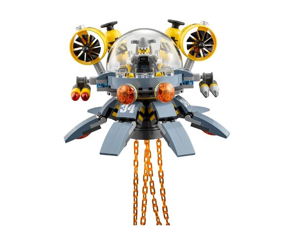 Конструктор LEGO NINJAGO Летающая субмарина Медуза (70610), фото №5