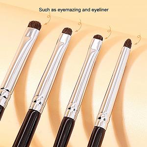 4 кисти для теней, маленькая головка цена на synthetic.ua - Фото 1 4 кисти для теней, маленькая головка synthetic.ua - Фото 1