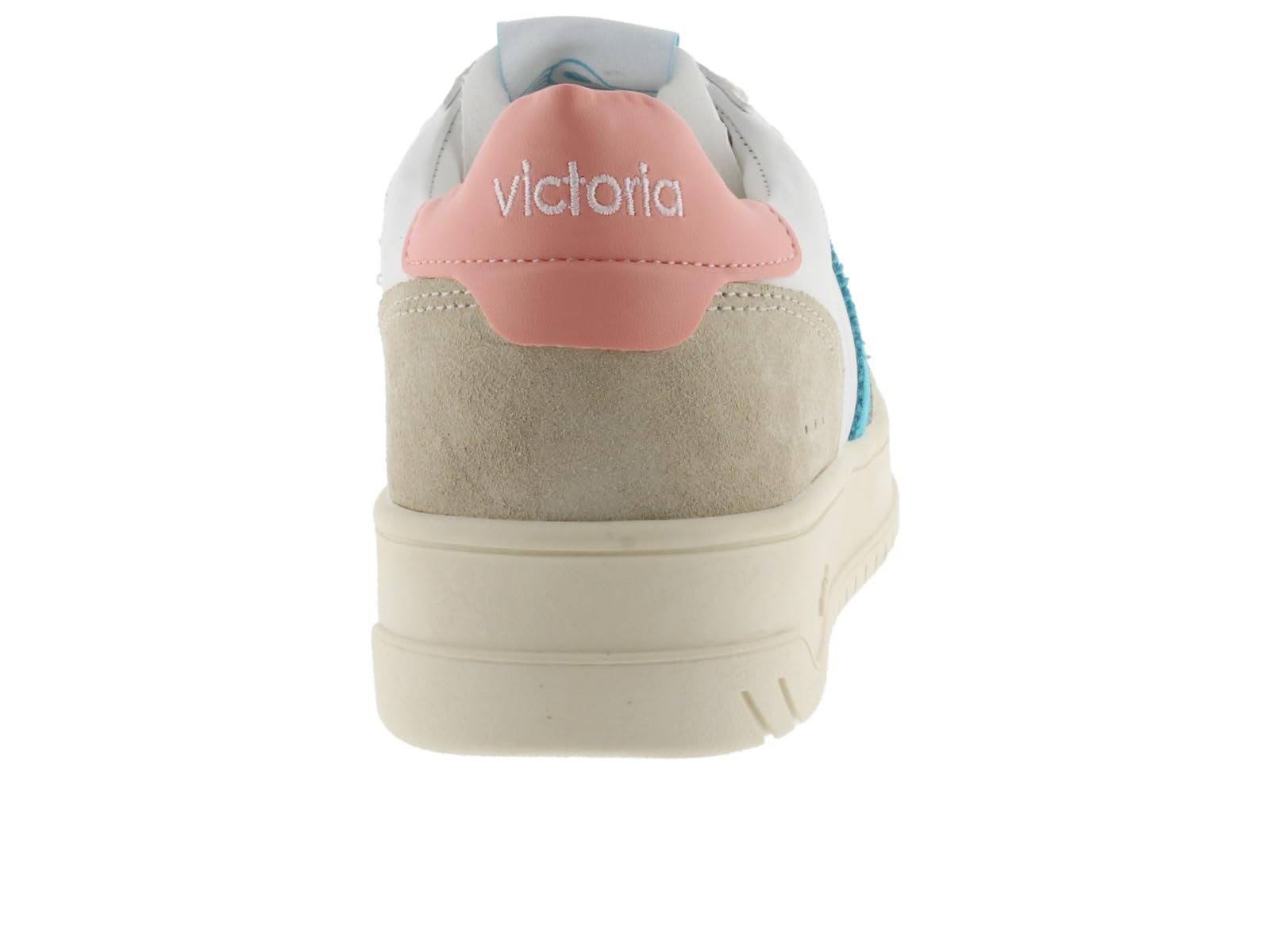 Кеди Victoria Seul Шкіряний ефект, кольорові вставки та вставки зі сплітерної шкіри, контрастні, Унісекс 1257101, фото №3