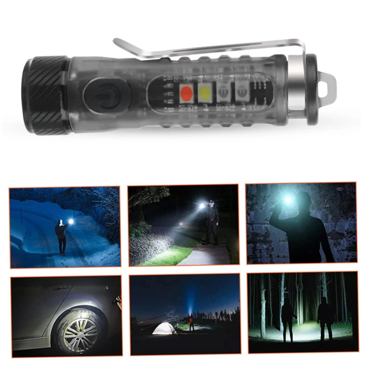 Фонарик-брелок Sosoport Мини LED фонарик-брелок, фото №4 Фонарик-брелок Sosoport Мини LED фонарик-брелок, фото №4