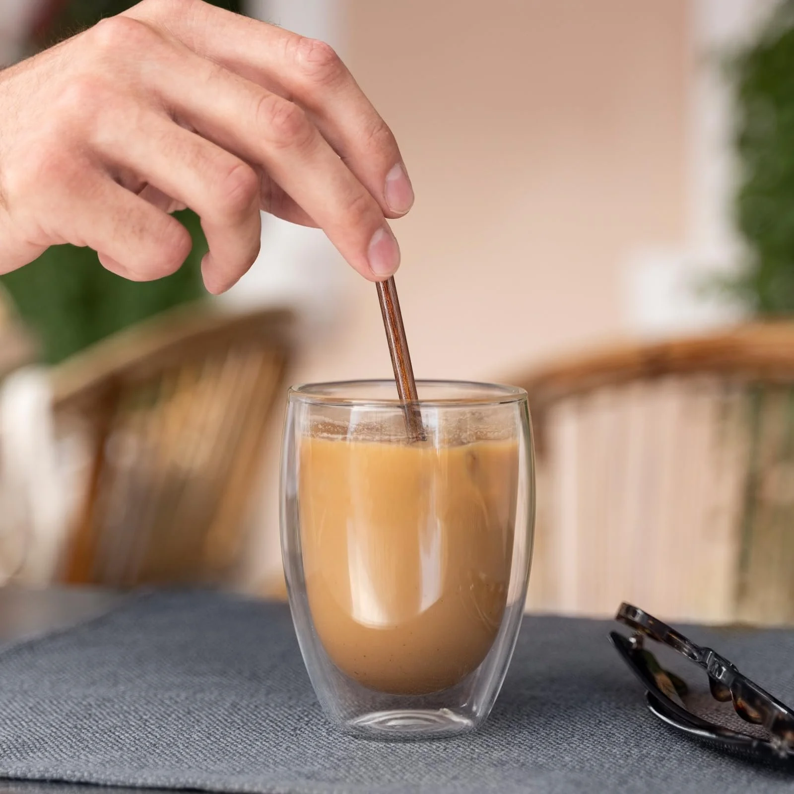 Ложка Деревянная для Эспрессо Длинная Маленькая, фото №5