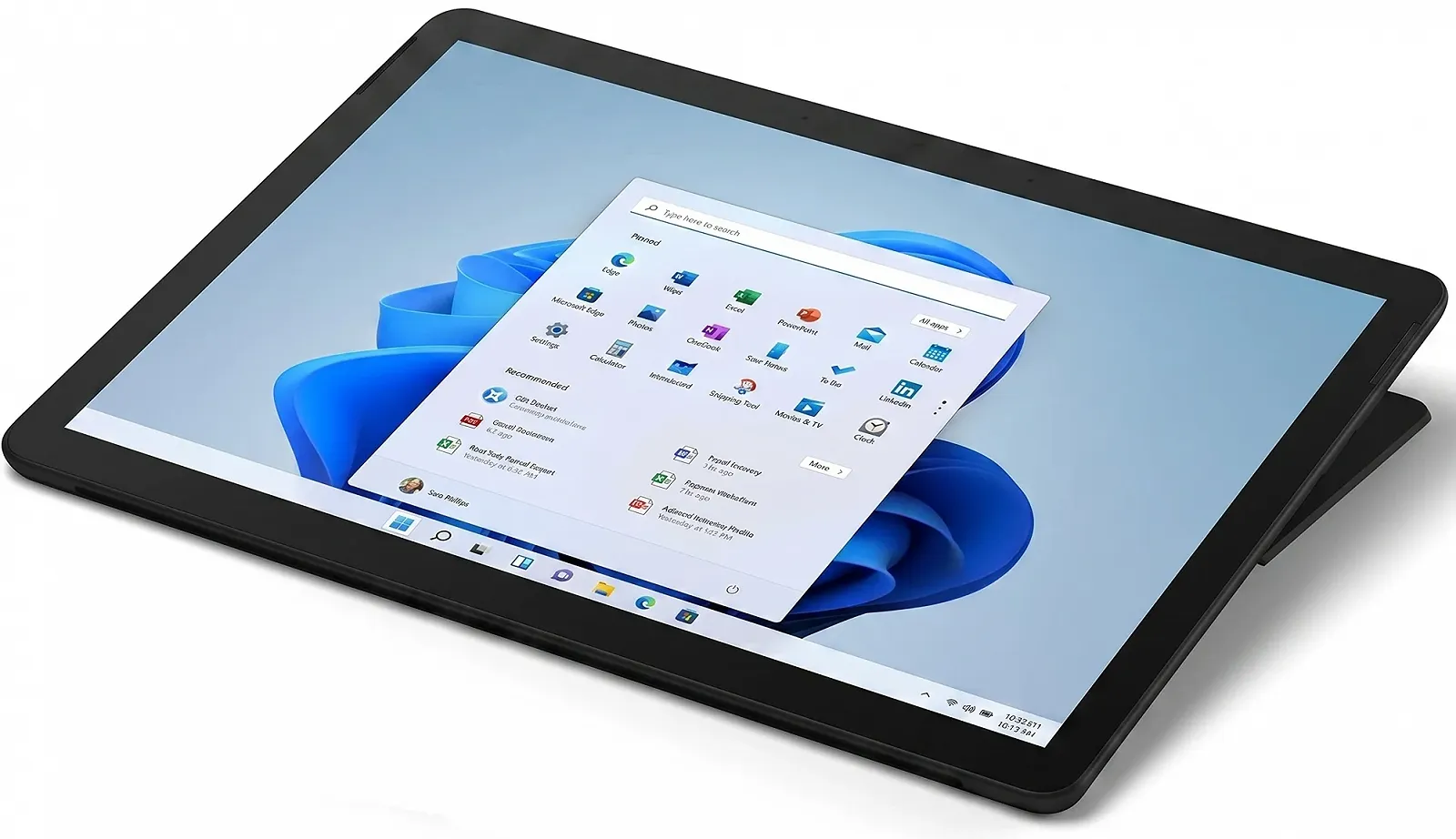 Планшет 10.5" Full HD Microsoft Surface Go 3 4G/LTE Intel Pentium 6500Y RAM 8GB SSD 128GB 11ч батарея Win11 Магниевый корпус Черный, фото №4