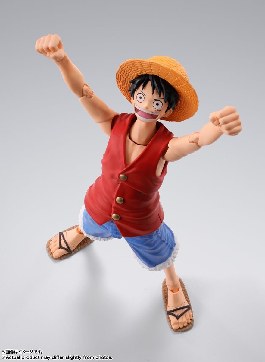 Фігурка Tamashii Nations One Piece Monkey D. Luffy Romance Dawn, 14.5 см, фото №4