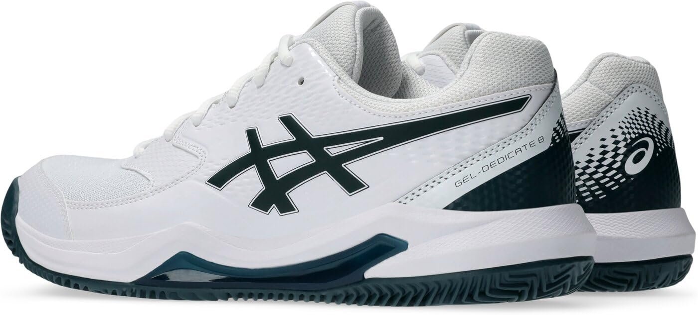 Тенісні Кросівки ASICS Dedicate 8 Clay Синій Білий, фото №7