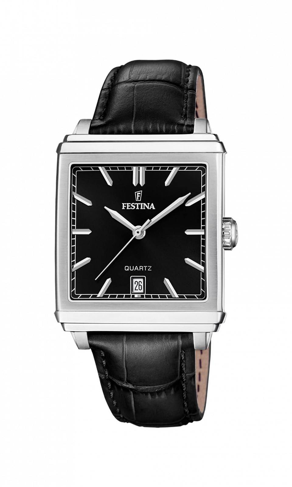 Чоловічий годинник Festina On The Square F20681/6, сріблястий, фото №1
