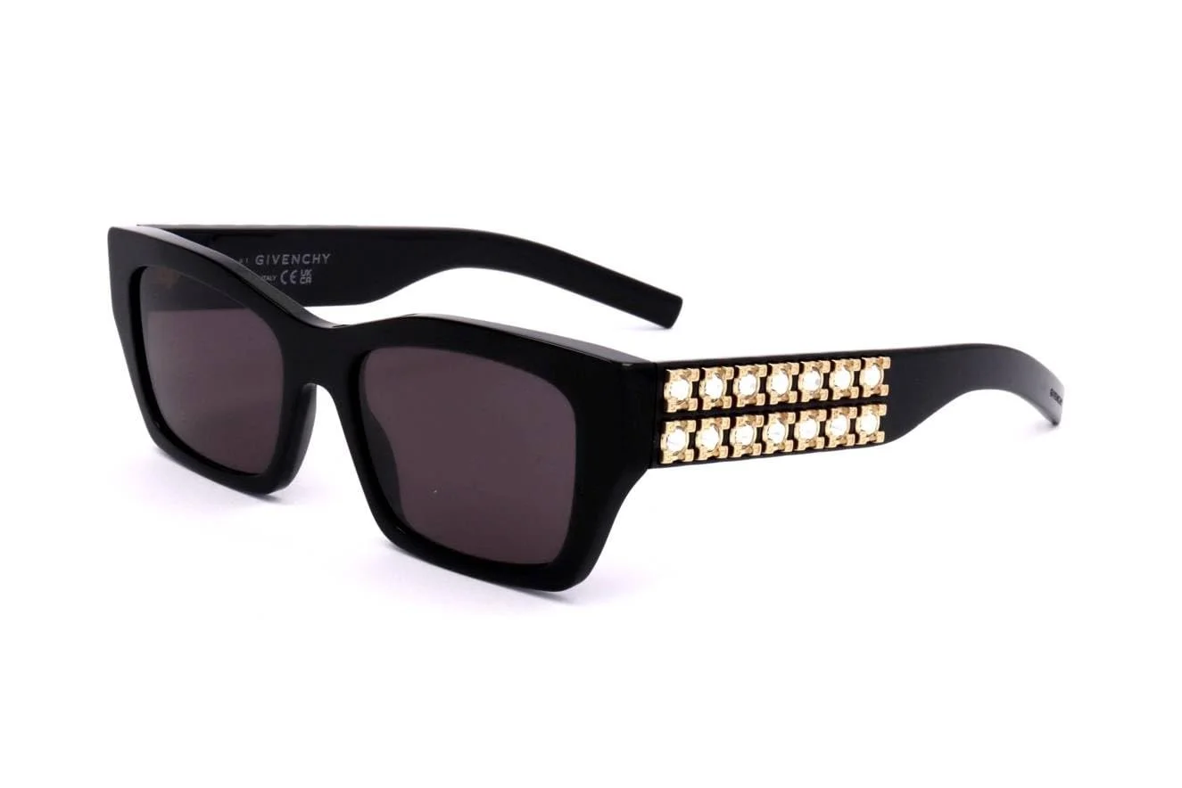 Солнцезащитные очки Givenchy GV40077I 01A Блестящие черные 54/18/145, фото №1