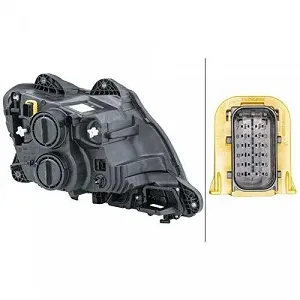 Фара головного света HELLA 1LD 010 116-591 для DAF, левая synthetic.ua - Фото 1