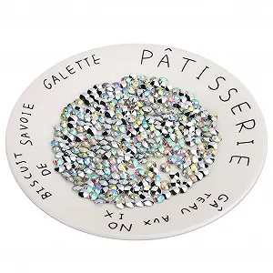 Стрази акрилові 8мм 1000 шт AB Кольорові - Фото 1