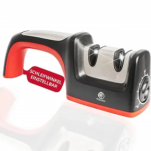 Точило для ножів STALLION Професійна Регульований кут заточування 15-25° Вуглецева сталь та кераміка - Фото 1