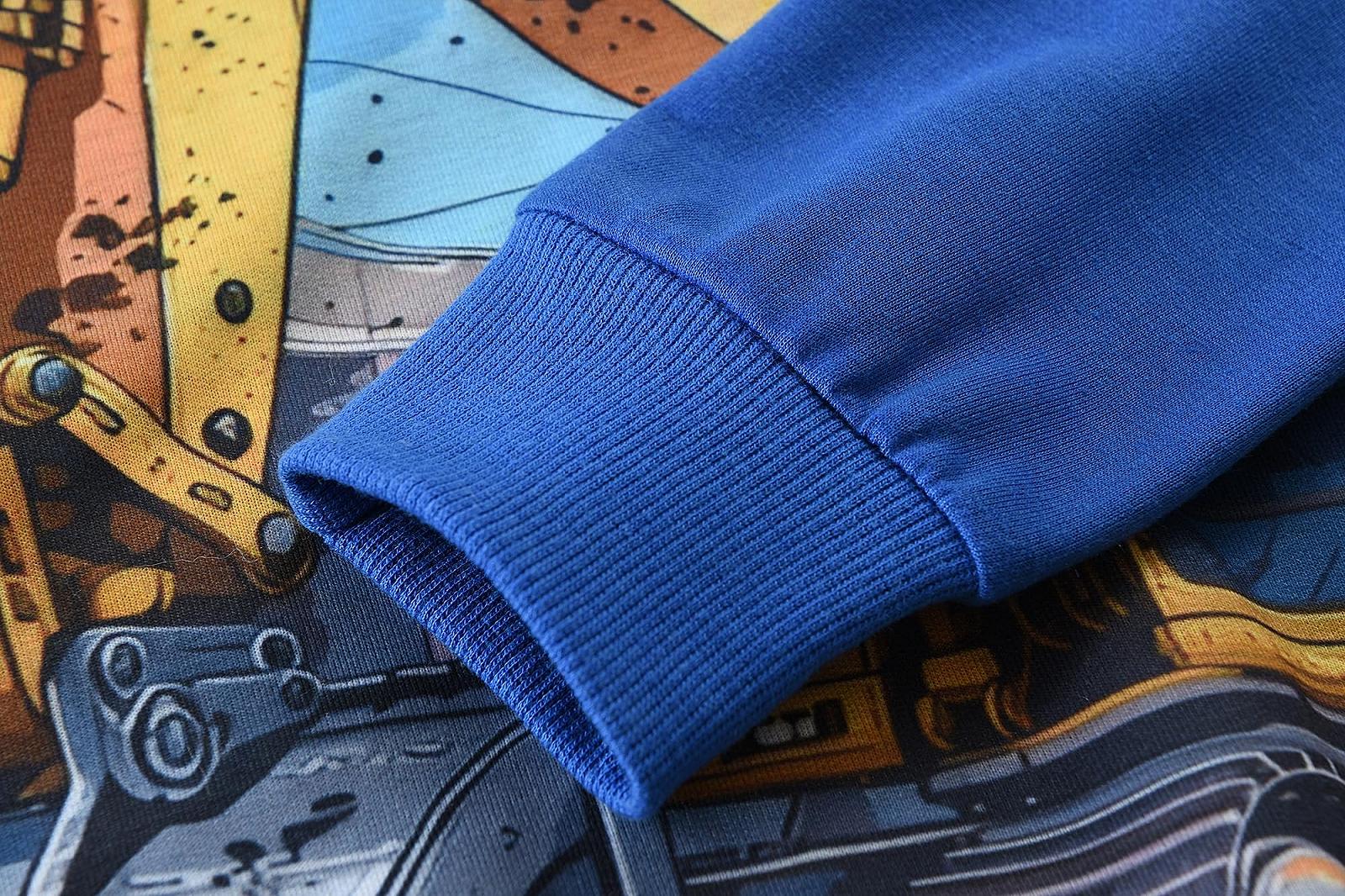 Худі CM-Kid для хлопчиків, з довгими рукавами, 3D-принтом, фото №5