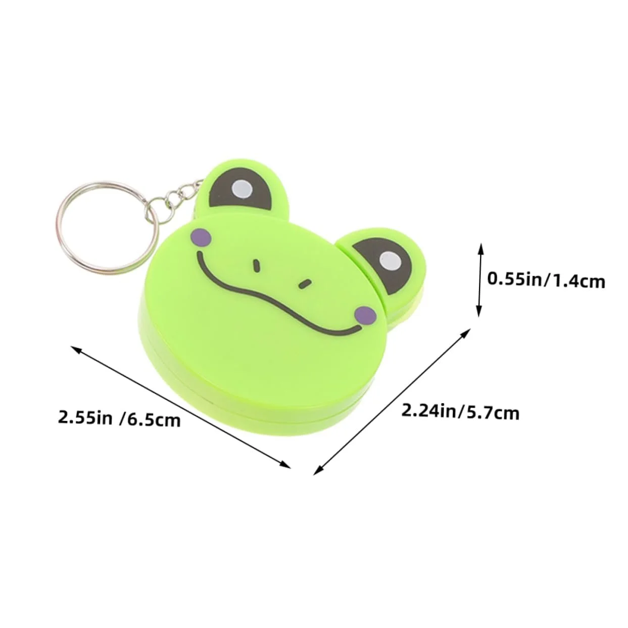 Міні рулетка-брелок KITANDOVE 2 шт. Мультяшний дизайн, фото №2