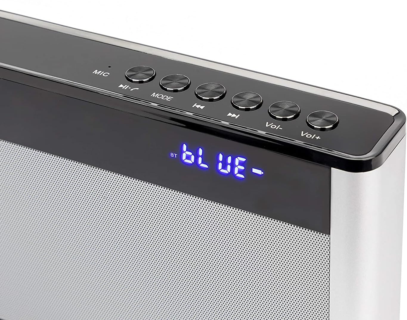 Портативна колонка Радіо Reflexion SB200 Bluetooth FM PLL Тюнер 20 станцій Портативне Сріблястий, фото №2 Портативна колонка Радіо Reflexion SB200 Bluetooth FM PLL Тюнер 20 станцій Портативне Сріблястий, фото №2