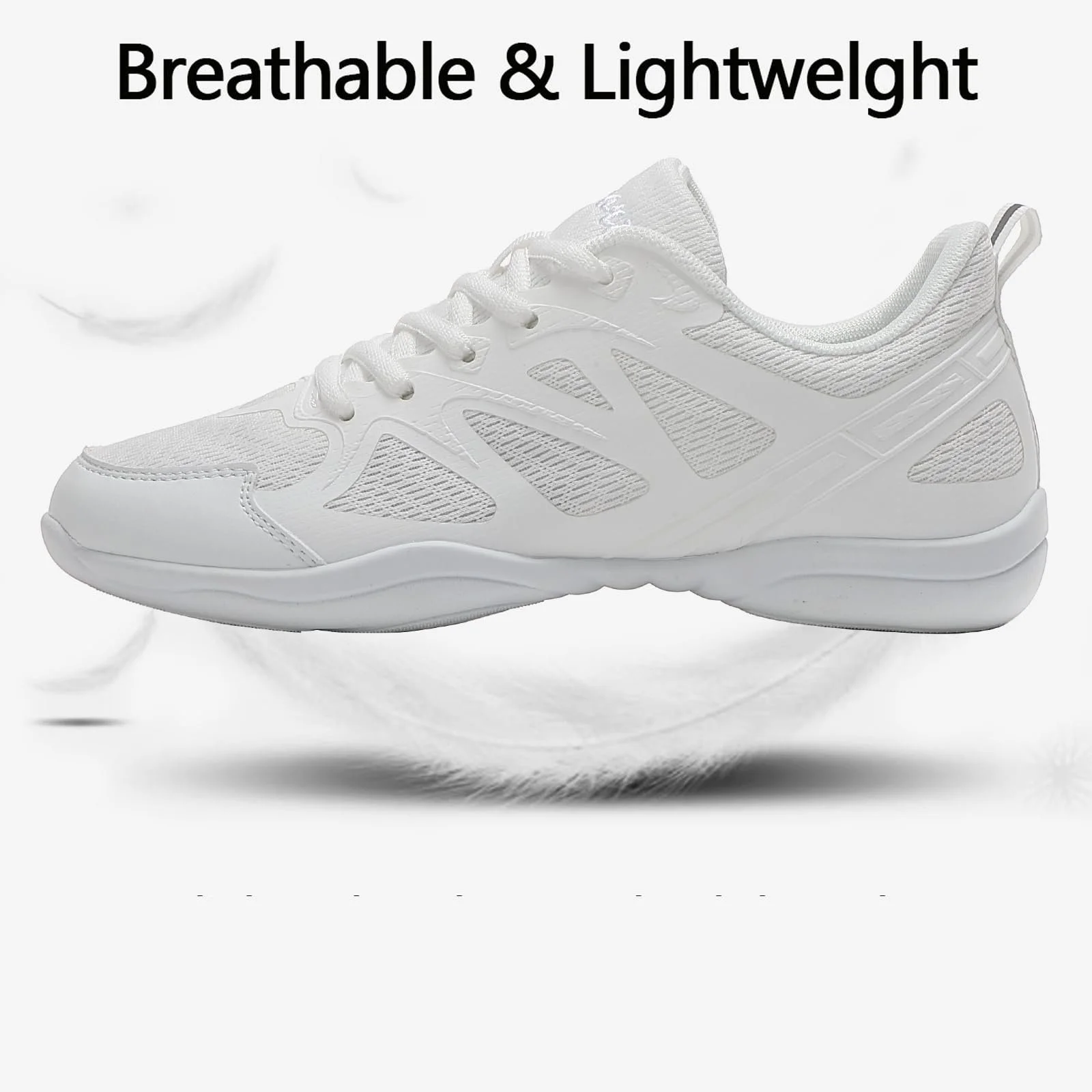 Кроссовки для черлидинга Cheer Танцевальная Кроссовки Черлидеры Детские Фитнес гимнастика Тренировочные кроссовки Нескользящие Девочки Акробатика Младший школьный возраст, фото №9