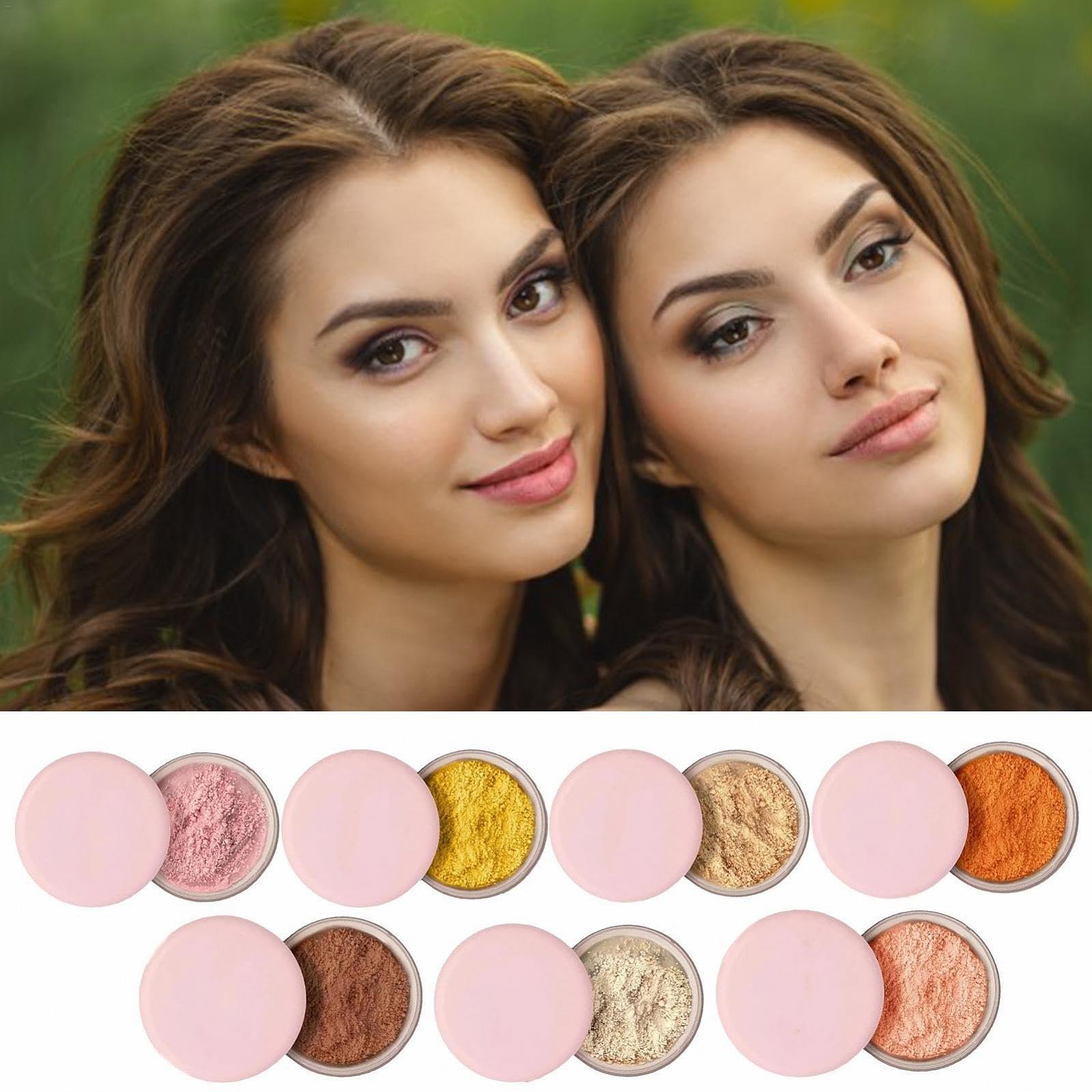 Пудра Allaura Beauty Blurring Setting Powder для контроля жирности для всех типов кожи, фото №7