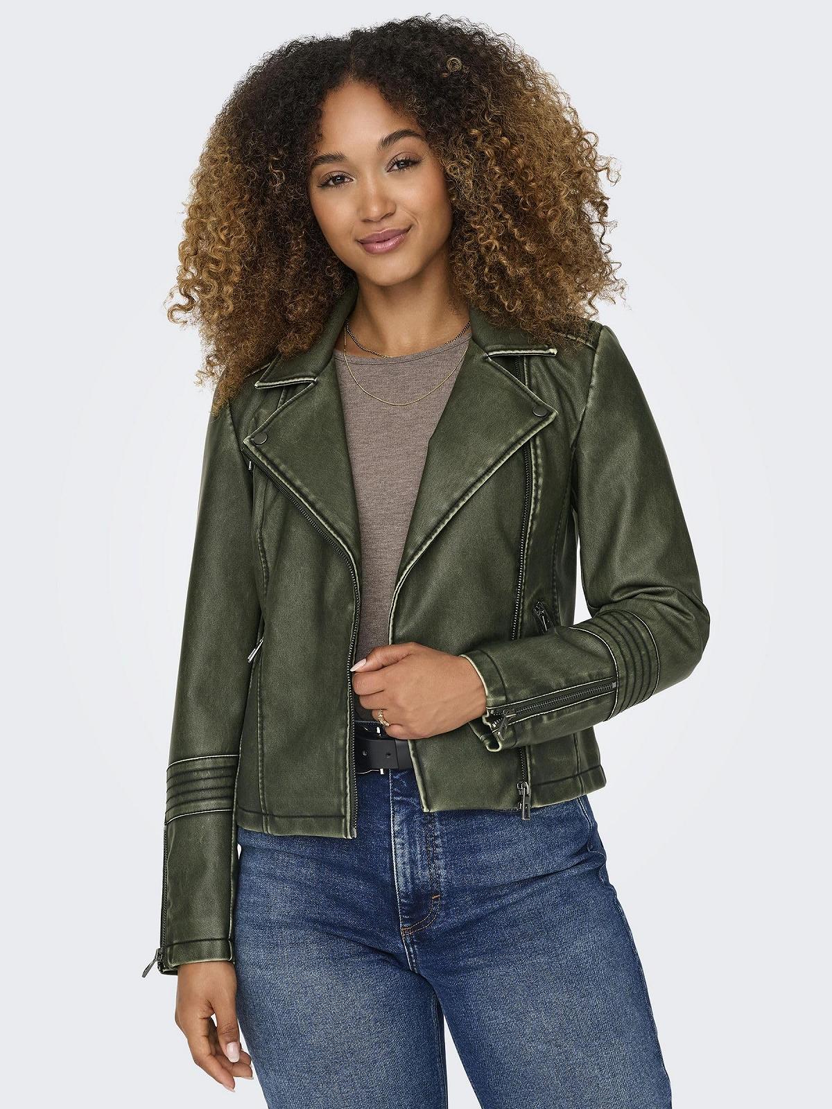 Куртка Biker ONLY Onlhalli Gemma Faux Leather Biker Cc OTW, фото №6